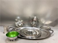 Silver Plated Serving Platers & More