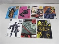 Seven Assorted DC Cat Woman Comic Books