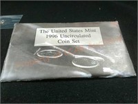 1996 US Mint Uncirculated Coins