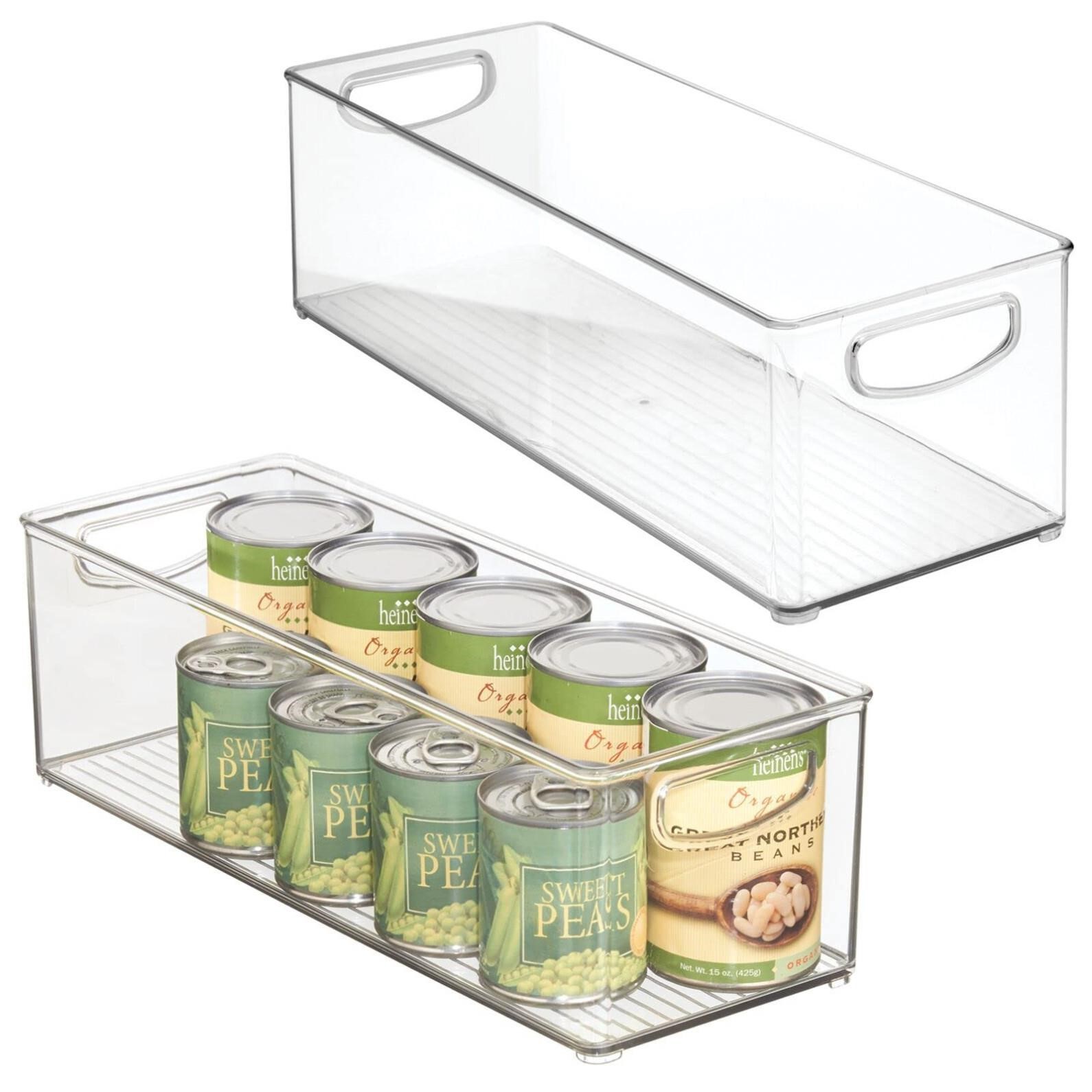 mDesign Plastic Stackable Kitchen Organizer - Stor