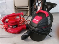 Shop Vac and Blower
