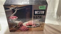 Weston Meat Grinder NEW