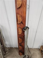 Wooden Bridle Rack and Saddle Pad Holder
