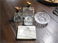 Assortment Of Ashtrays And Glassware