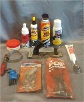 Lot of miscellaneous tools and Auto Care Products