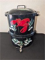 Vintage Double Steam Seafood Boil Pot
