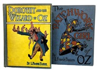 Two 1920s Wizard of Oz Books by L. Frank Baum
