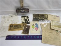 POSTCARDS, WAR RATION, & BLACK & WHITE PHOTO'S