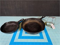 Cast iron skillets & Kwik Kut chopper