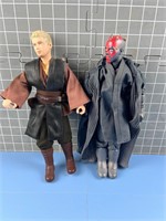 2X LARGE STAR WARS ACTION FIGURES