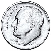 1950-S Roosevelt Silver Dime UNCIRCULATED