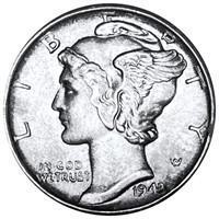 1943-S Mercury Silver Dime UNCIRCULATED