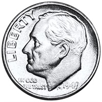 1949-D Roosevelt Silver Dime UNCIRCULATED