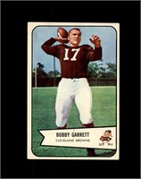 1954 Bowman #16 Bobby Garrett VG to VG-EX+