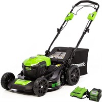 *Greenworks 40V 21" Brushless Cordless Lawn Mower