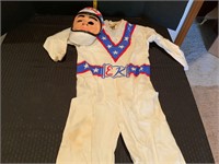 Vintage Halloween Ben Cooper Costume Evel Knievel