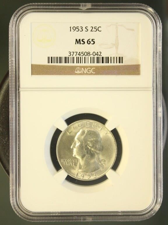 July 14th, 2024 Graded Coin Auction 8 PM