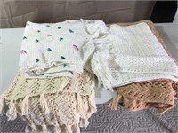 4 crochet afghans