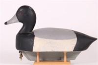 Bluebill Drake Duck Decoy by Art Hastings of