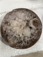 BRAZILIAN ROUND GEODE 2.5" DIAMETER RETAIL $60