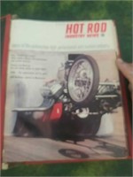 Binder of 1966 Hot Rod Industry News. The