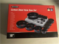 Warrior Carbon Steel Hole Saw Set