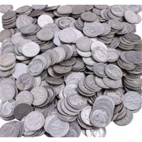 Lot of (100) Roosevelt Dimes- 90% Silver