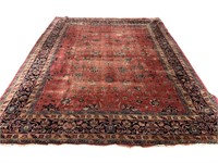 Semi-Antique Hand Knotted Persian Rug