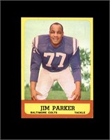 1963 Topps #5 Jim Parker EX to EX-MT+