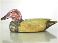 Vintage wooden duck decoy