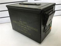 Med. size green ammo can