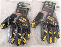 (2) NEW Pairs of Lift Fiberwire Impact Gloves