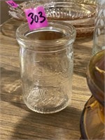 HAWKINS glass jar