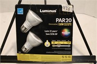 New Luminus PAR20 Dimmable Light bulbs