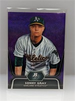 2012 Bowman Platinum Sonny Gray BPP78