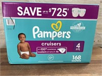Pampers size 4 diapers