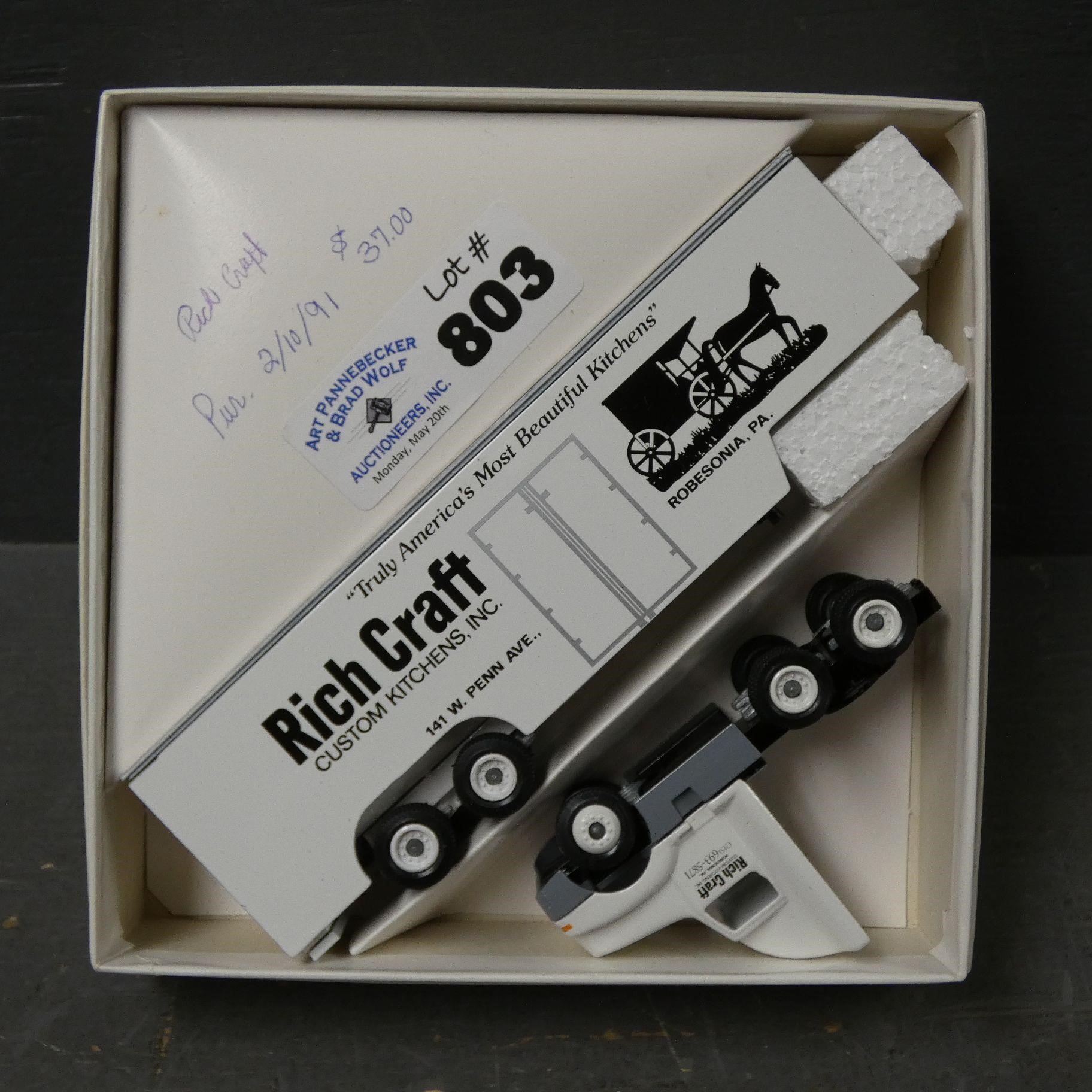Winross Truck - Rich Craft