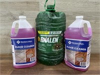 2 gallons floor cleaner & 304 oz Pinalen cleaner