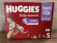 Huggies size 5 diapers