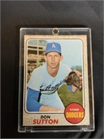 TOPPS 1968 DON SUTTON