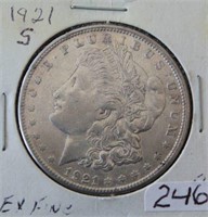 1921-S Morgan Silver Dollar Coin
