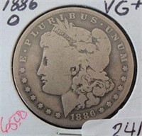 1886-O Morgan Silver Dollar Coin