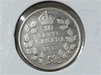 1913sl 10 Cents Can  F