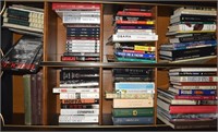 (4) Shelves FULL of Books: Autobiographies, Horses