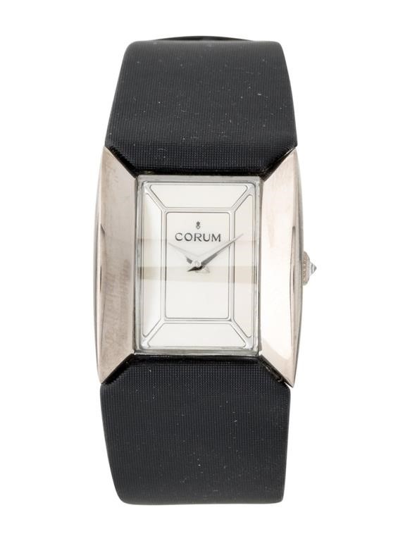 Corum Butterfly 18k White Gold Women's Watch