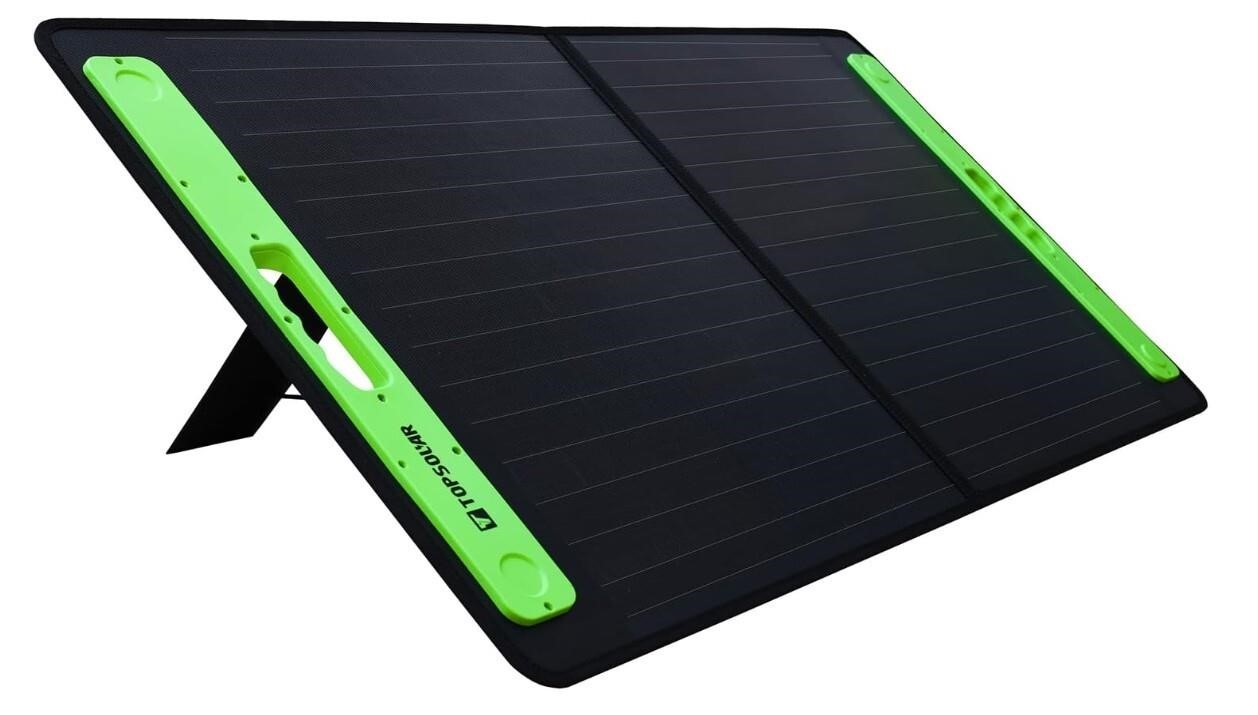 Topsolar 100W FoldablePortable Solar Panel Charger