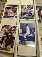 Early 1990s baseball and basketball sports cards