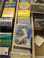 Lot of baseball, basketball football cards, e