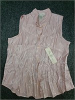 NWT Vintage Fred David blouse, size 18