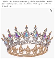 Queen Crown Rhinestone Wedding Crowns